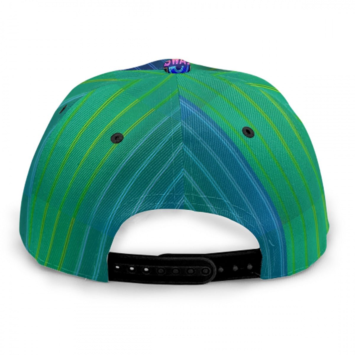 Limited-Edition Electric Aura SWA9 Snapback: Futuristic style in vibrant neon. Perfect for trendsetters. Get yours now!